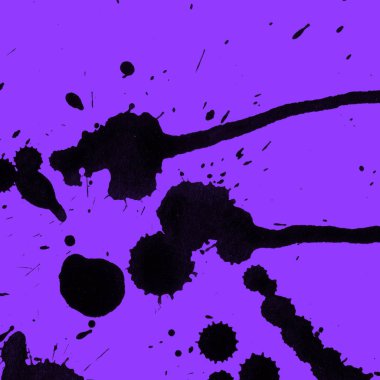 mor arka plan doku soyut siyah boya splatters