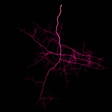 Şimşek desenli koyu soyut arkaplan