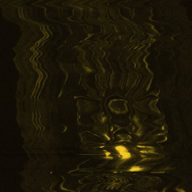 Dijital ekran aksaklık etkisi doku soyut. sarı ve siyah