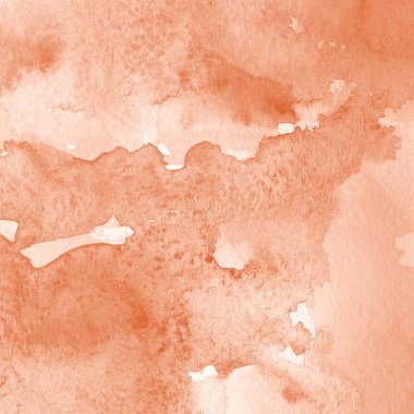 sulu boya boyama doku ile turuncu arka plan