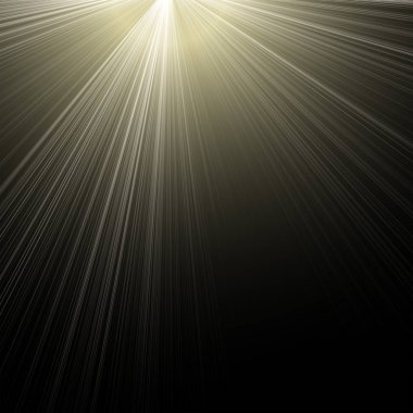 koyu arka plan üzerinde güneş ışınları ile soyut duvar kağıdı