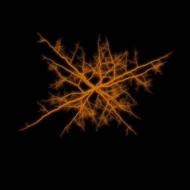 yıldırım koyu arka plan üzerinde parlayan ile soyut duvar kağıdı