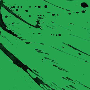 yeşil arka plan doku soyut siyah boya splatters