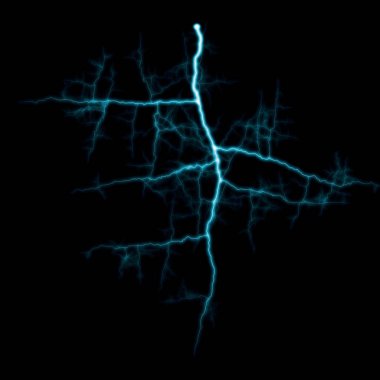 Şimşek desenli koyu soyut arkaplan