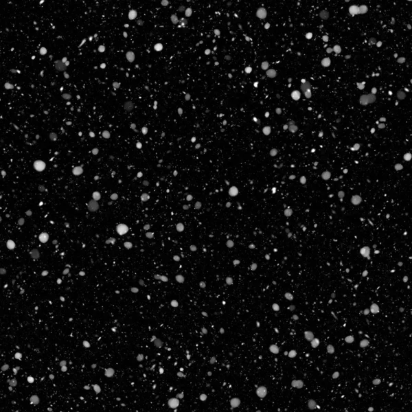 Carta Parati Astratta Con Neve Caduta Sfondo Nero — Foto Stock