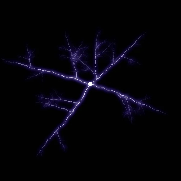 Темный Абстрактный Фон Молниеносной Текстурой — стоковое фото