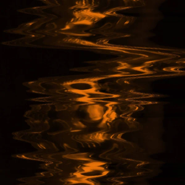 Textura Abstracta Del Efecto Fallo Pantalla Digital Naranja Negro — Foto de Stock