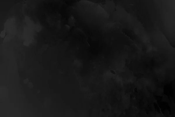 Черный Акварель Бумажном Абстрактном Фоне — стоковое фото
