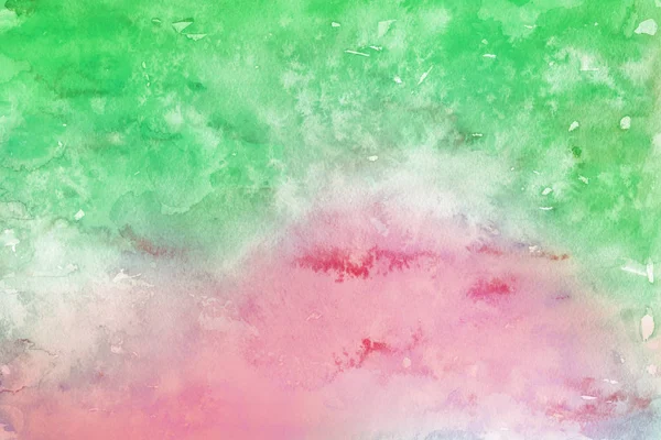 Bunte Aquarellfarbe Auf Papier Abstrakten Hintergrund — Stockfoto