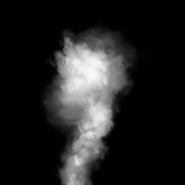 Abstract Wallpaper Steam Black Background — Stock Photo, Image