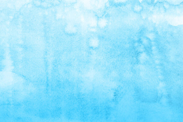 blue background with watercolor paint texture