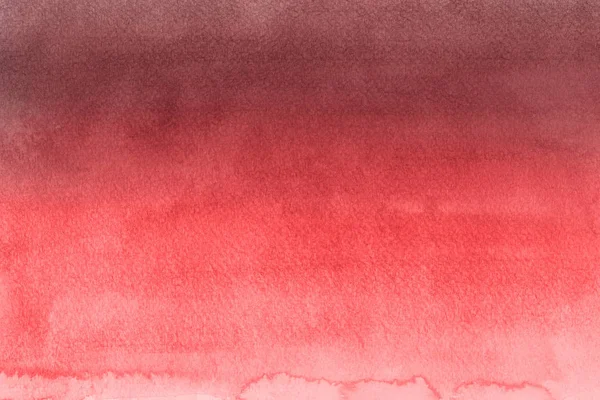 Fundo Abstrato Vermelho Com Textura Tinta Aquarela — Fotografia de Stock