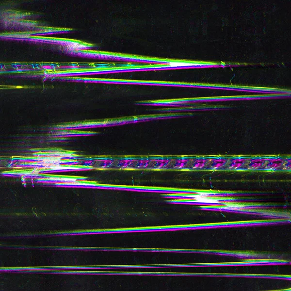 Schermo Digitale Effetto Glitch Texture Astratta — Foto Stock