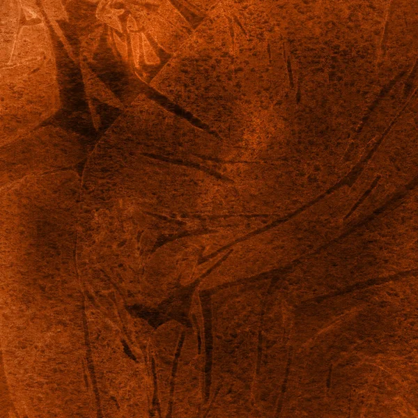 sulu boya boyama doku ile turuncu arka plan