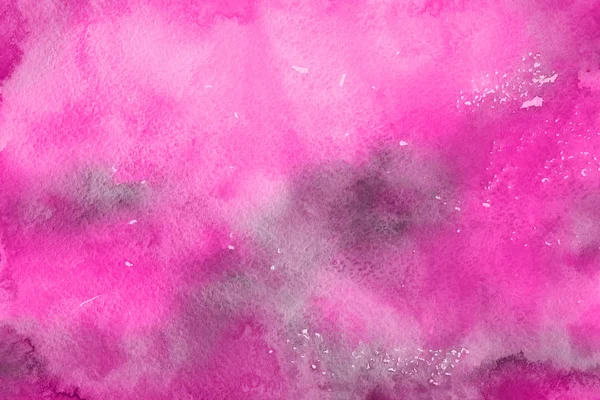 Pink Watercolor Paint Paper Abstract Background — Stock Photo, Image