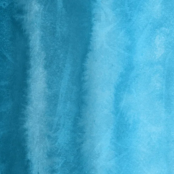 Темно Синій Фон Текстурою Акварельної Фарби — стокове фото