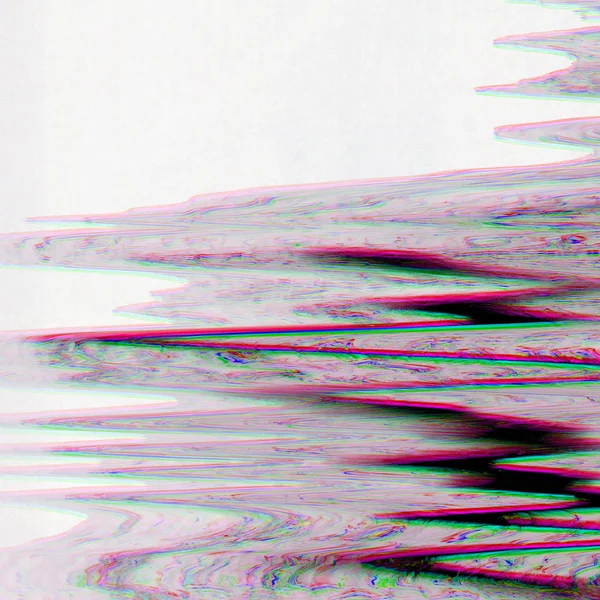 Texture Astratta Effetto Glitch Dello Schermo Digitale — Foto Stock