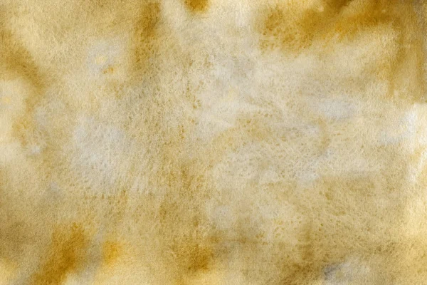 Yellow Abstract Background Watercolor Paint Texture — Stock Photo, Image