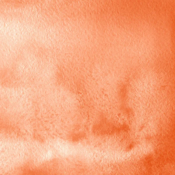 Orange Absztrakt Háttér Textúra Akvarell Festék — Stock Fotó