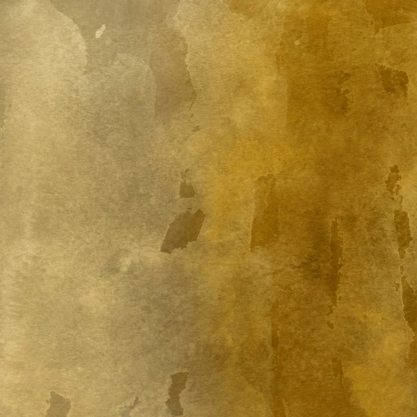Fundo Abstrato Amarelo Com Textura Tinta Aquarela — Fotografia de Stock