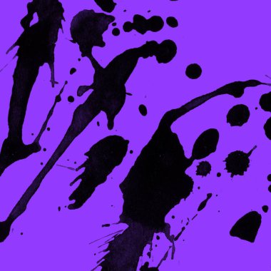 mor arka plan doku soyut siyah boya splatters