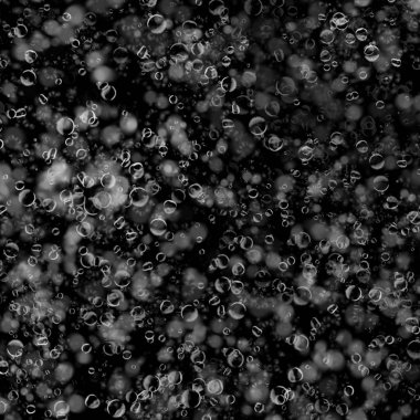 koyu arka plan üzerinde sabun köpüğü ile soyut duvar kağıdı