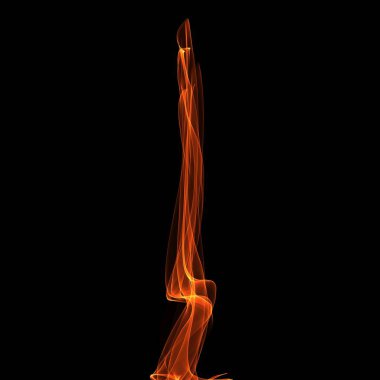 koyu arka plan üzerinde ateşle soyut duvar kağıdı