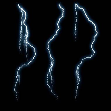 Şimşek desenli koyu soyut arkaplan