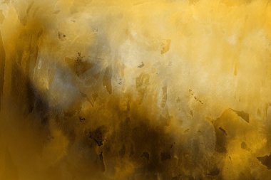 Kağıt arka plan üzerinde altın suluboya boya