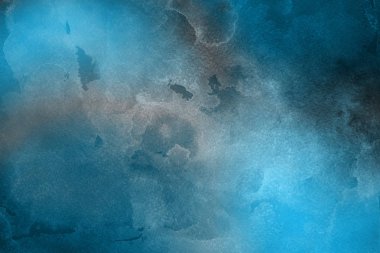 Kağıt arka plan mavi suluboya boya