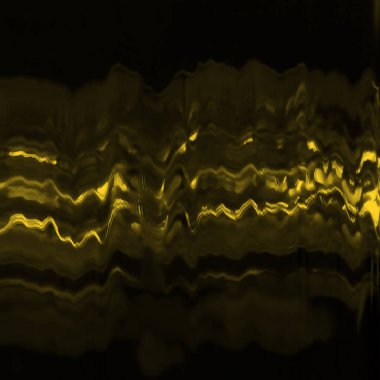 Dijital ekran aksaklık etkisi doku soyut. sarı ve siyah