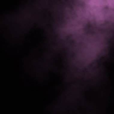 buhar doku ile koyu arka plan