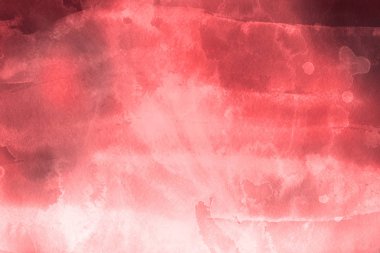 Kağıt arka plan üzerinde kırmızı sulu boya boya