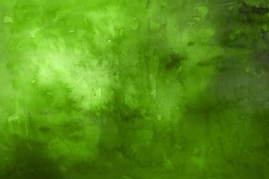 Kağıt arka plan üzerinde yeşil suluboya boya