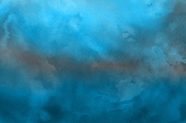 Kağıt arka plan mavi suluboya boya