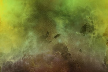 Kağıt arka plan üzerinde renkli sulu boya boya