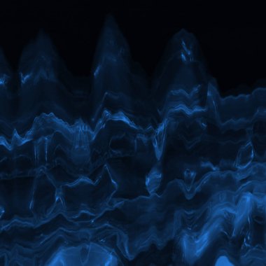 Soyut Mavi Dijital ekran aksaklık etkisi doku. 