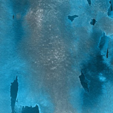 sulu boya boyama doku ile koyu mavi arka plan