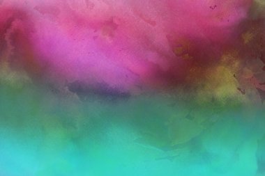 Kağıt arka plan üzerinde renkli sulu boya boya