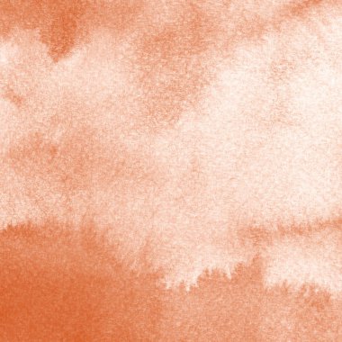 sulu boya boyama doku ile turuncu arka plan