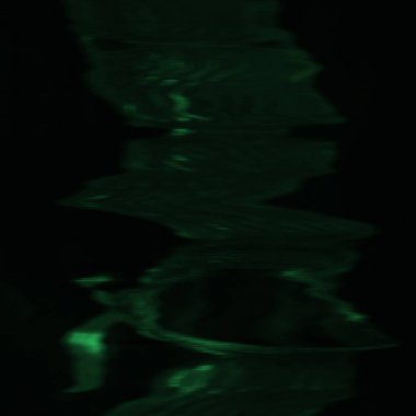 Dijital ekran aksaklık etkisi doku soyut. Yeşil ve siyah