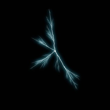 yıldırım koyu arka plan üzerinde parlayan ile soyut duvar kağıdı