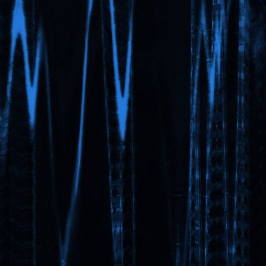 Soyut Mavi Dijital ekran aksaklık etkisi doku. 