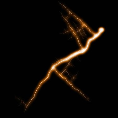 Şimşek desenli koyu soyut arkaplan