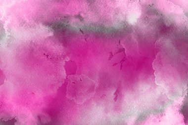 Kağıt arka plan üzerinde pembe suluboya boya