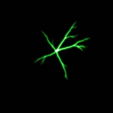 yıldırım koyu arka plan üzerinde parlayan ile soyut duvar kağıdı