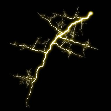 Şimşek desenli koyu soyut arkaplan