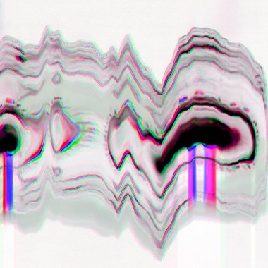 Dijital ekran aksaklık etkisi doku soyut. 