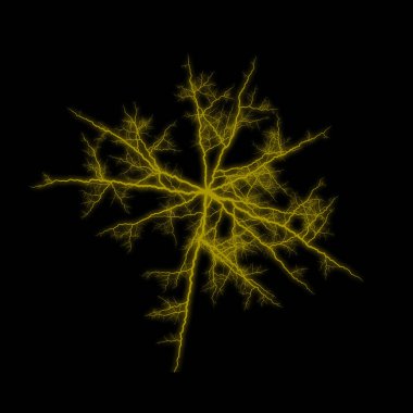 yıldırım koyu arka plan üzerinde parlayan ile soyut duvar kağıdı