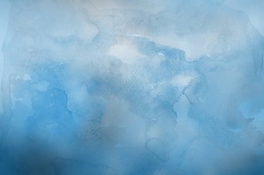 Kağıt arka plan mavi suluboya boya